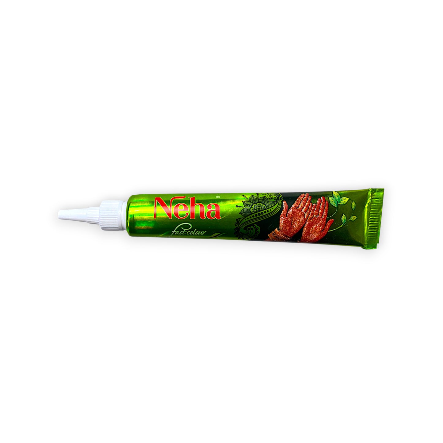 Neha Henna Mehandi Paste Tube – Natural Brown / Black, 25 g