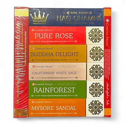 Premium Collection Garden Fresh Räucherstäbchen – 12er Set (Assortiert)