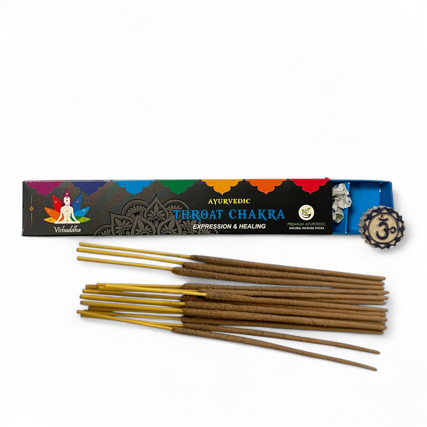 Ayurvedic 7 Chakra Starter Set – Einzeln oder als ganze Box (mit Chakra-Halter)