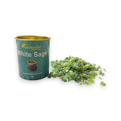 White Sage Reines Räucherharz 50g (Aromatika)