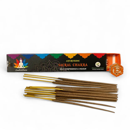 Ayurvedic 7 Chakra Starter Set – Einzeln oder als ganze Box (mit Chakra-Halter)