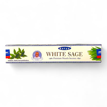 White Sage Satya Premium Masala Räucherstäbchen