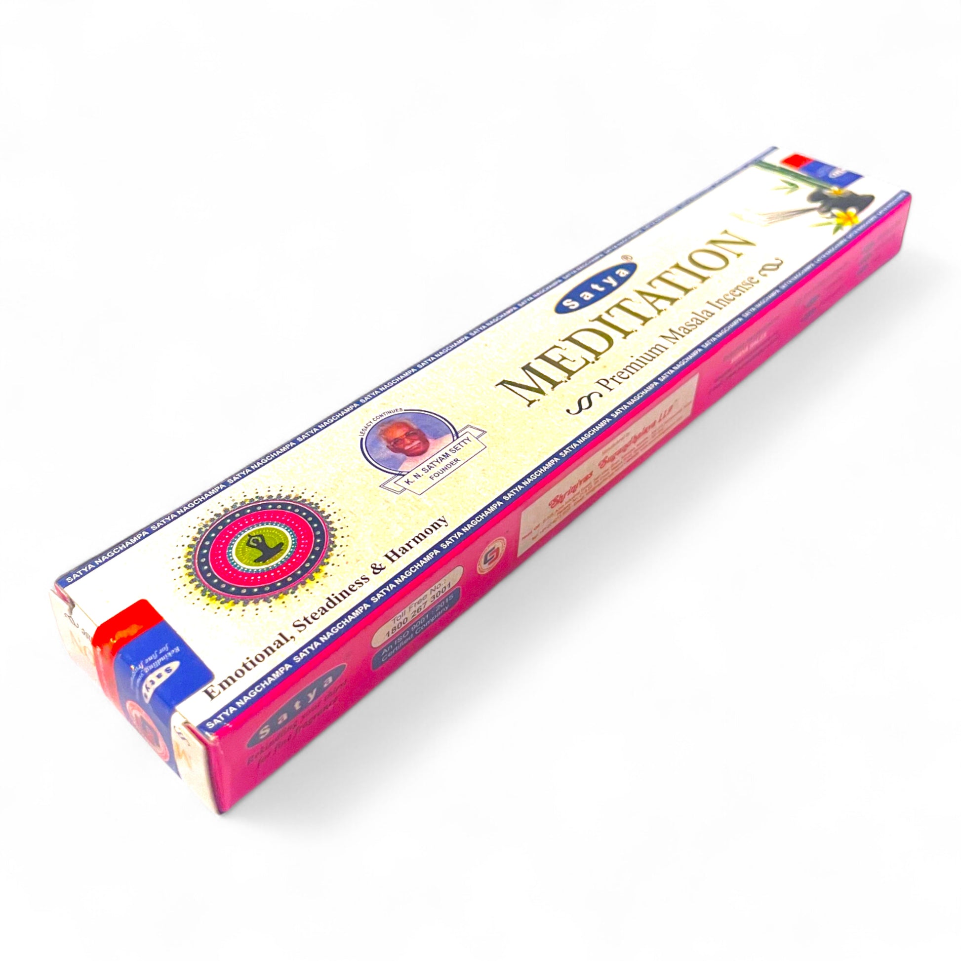 Meditation Satya Premium Masala Räucherstäbchen