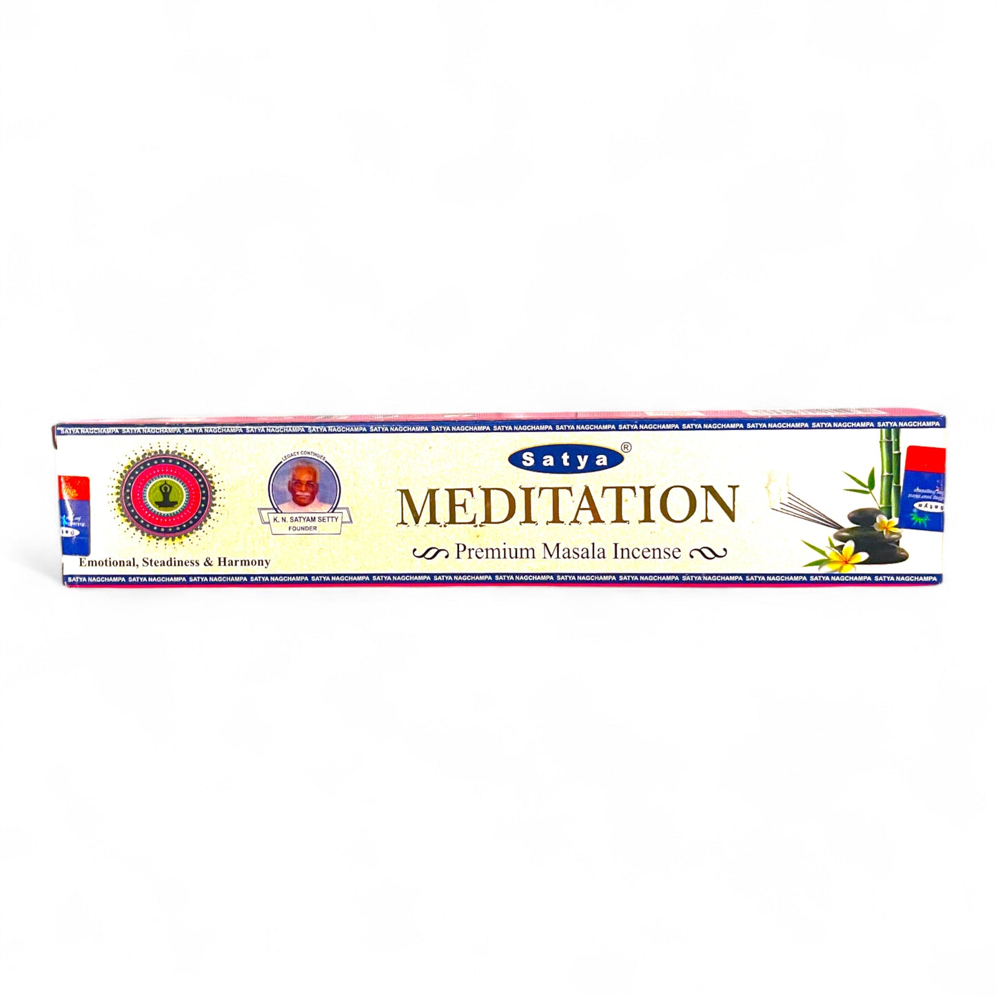 Meditation Satya Premium Masala Räucherstäbchen
