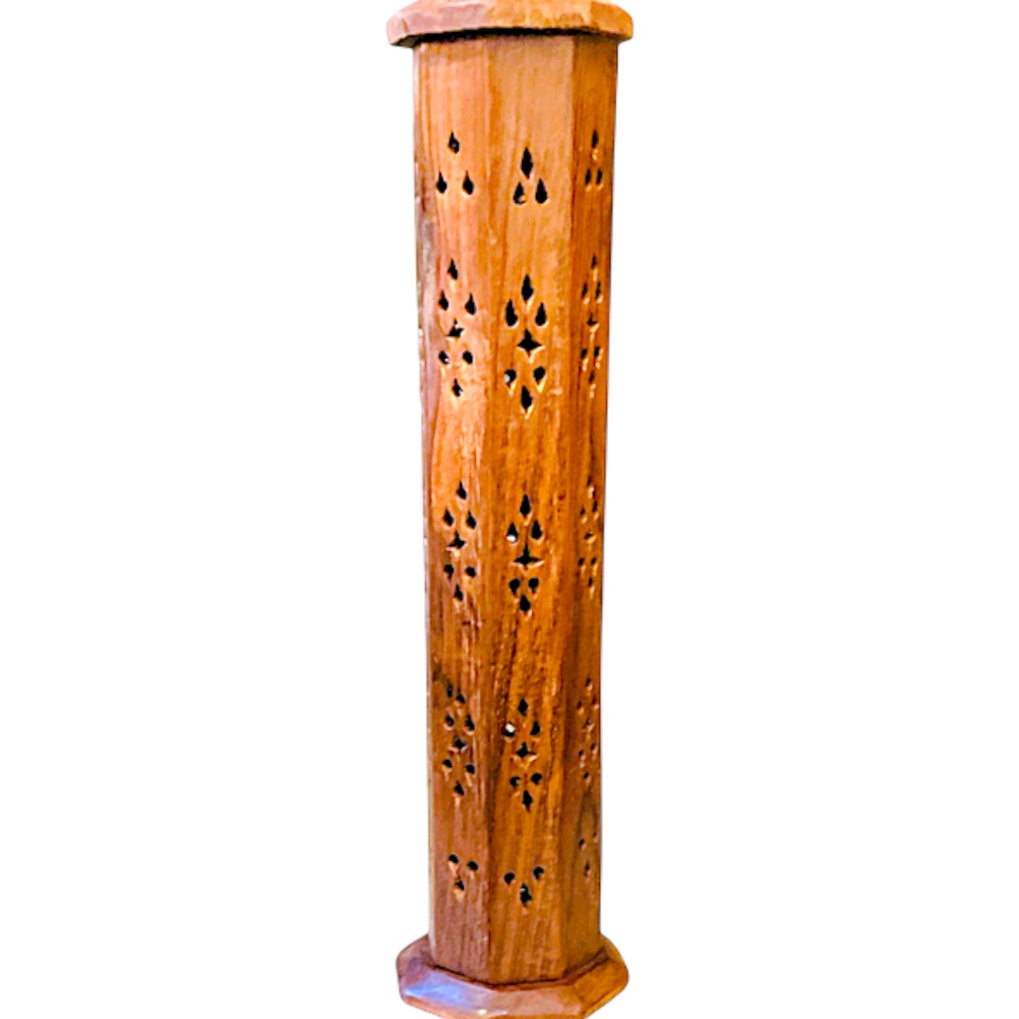 Räucherstäbchenhalter "Turm" – Handgefertigt aus Holz