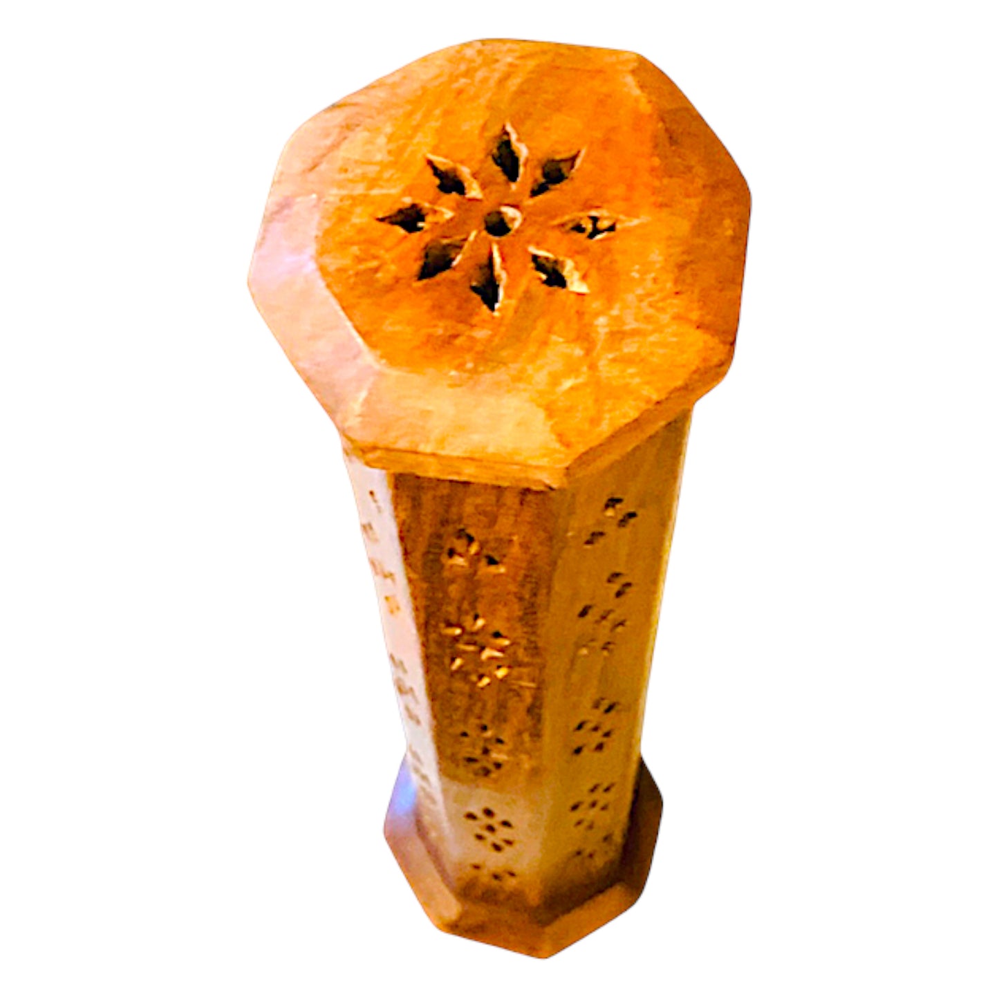 Räucherstäbchenhalter "Turm" – Handgefertigt aus Holz