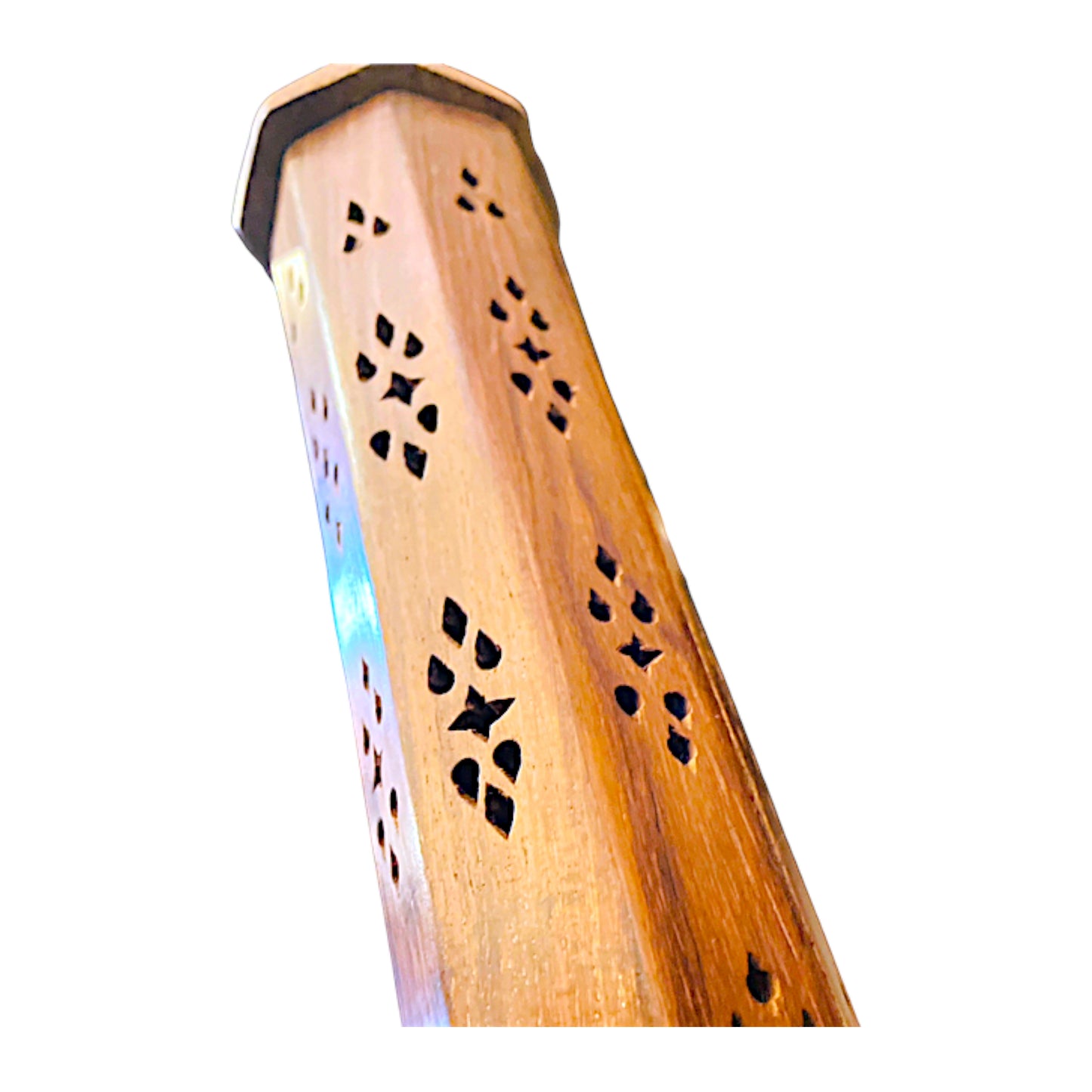 Räucherstäbchenhalter "Turm" – Handgefertigt aus Holz