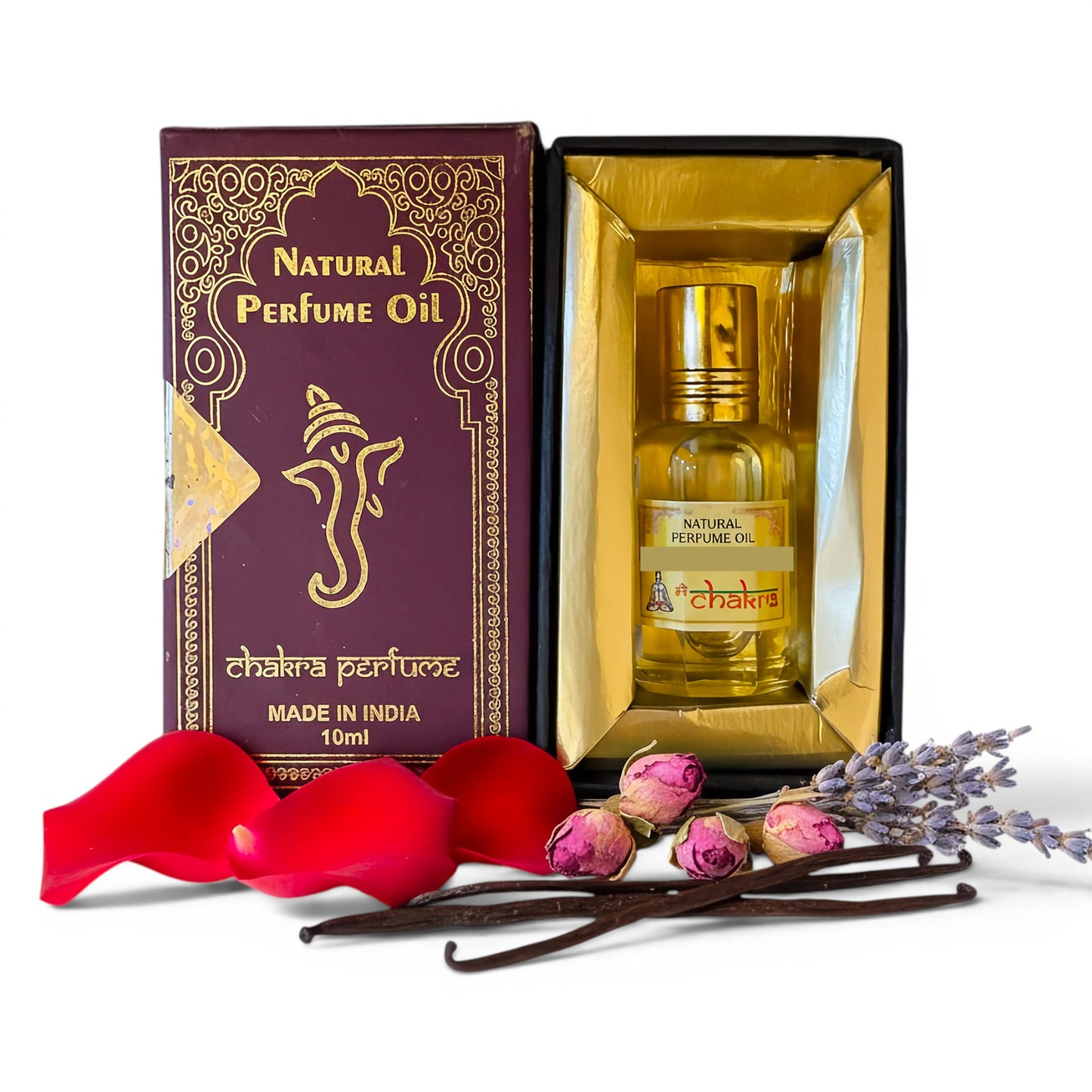 Ka-Masutra Chakra Parfümöl Roll-On 10 ml – natürliches Duftöl aus Indien | Himalaya Vibes
