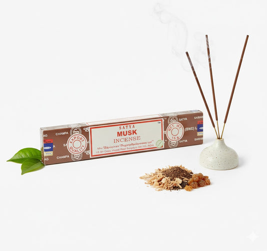 Musk (Moschus)- Satya Räucherstäbchen 15g