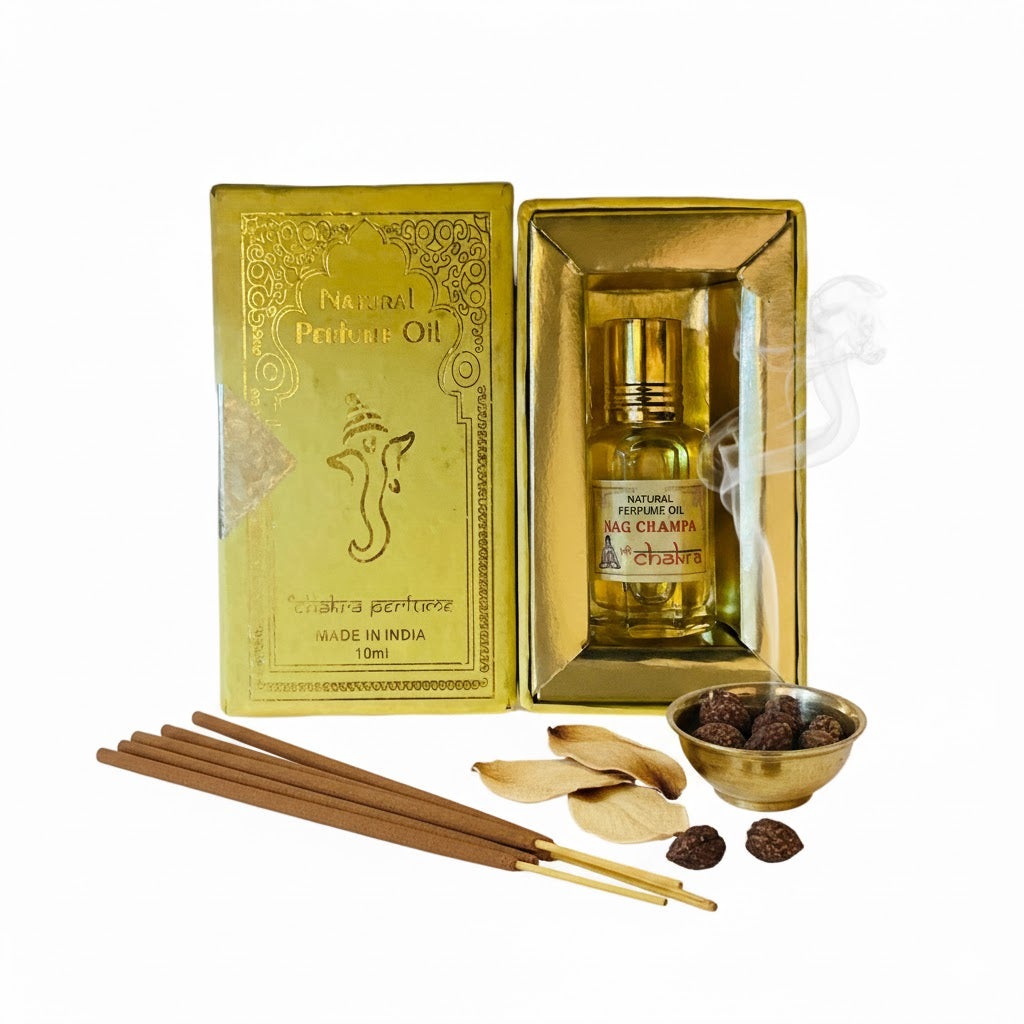 Nag Champa - Chakra Natural Perfume Oil