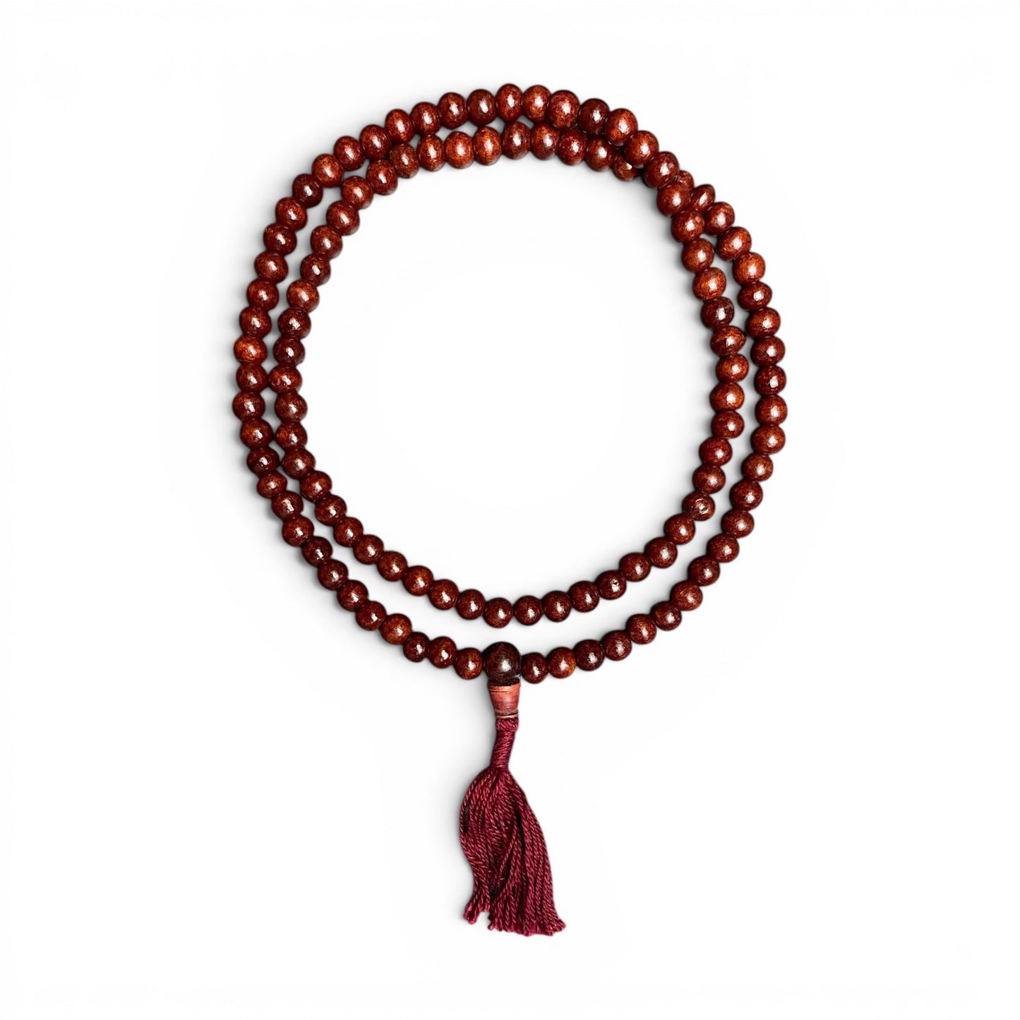 Sandalwood Mala – from the Namdroling Monastery Shop