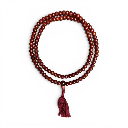 Sandalwood Mala – from the Namdroling Monastery Shop