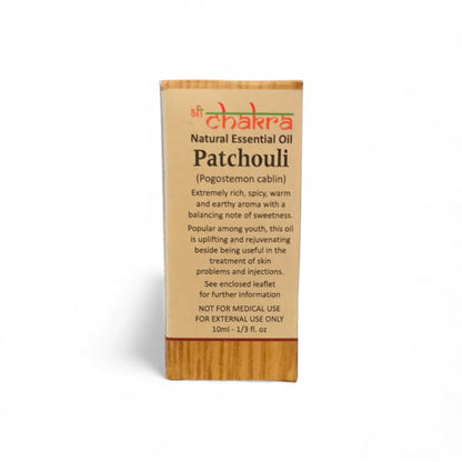 Chakra Natürliches Essential Öl Patchouli, 10ml
