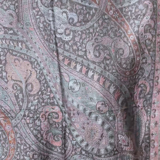 Bordüre Detail: Ornament Bordüre Paisley Schal Video