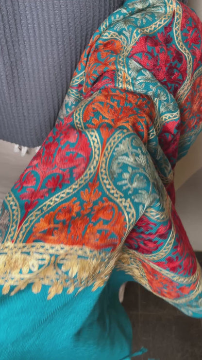 Feine Zierstiche Heritage Embroidery Schal video