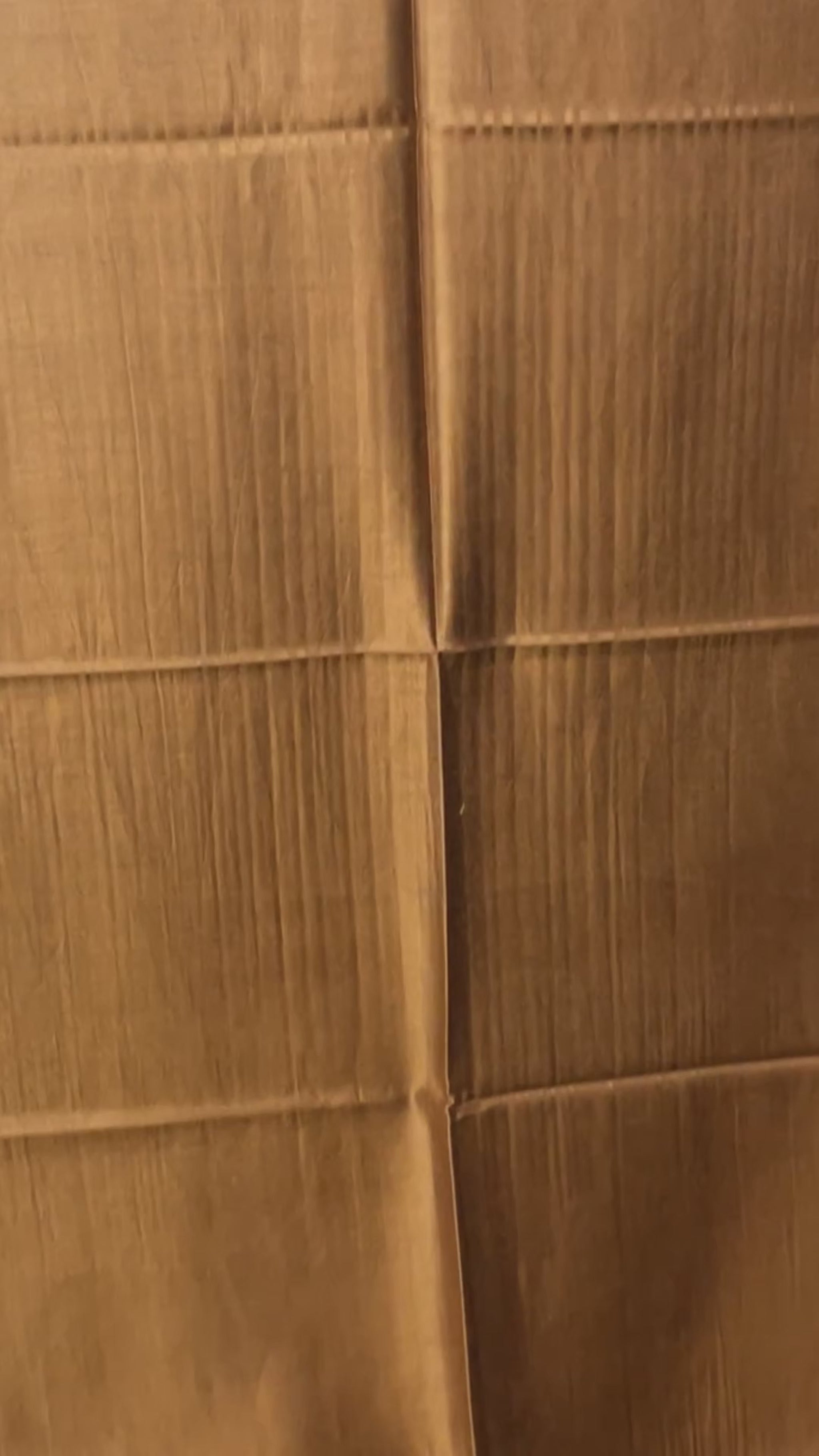 Wendbarer Seidenschal aus Indien in Gold und Schokoladenbraun mit seidigem Glanz, feiner Rautenbordüre und Fransen video