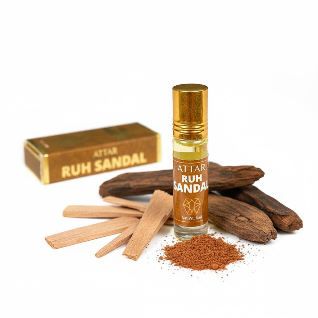 Ruh Sandal - Roll On Attar Parfüm 8ml
