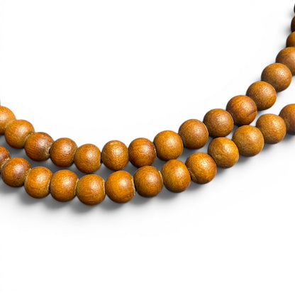 Sandalwood Mala 108 Beads – (⌀ 6 mm)