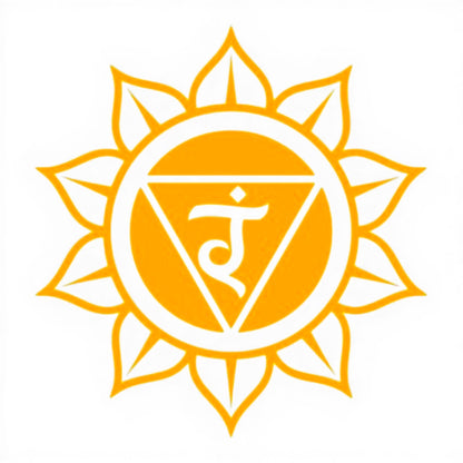 Gelbes Solarplexuschakra Symbol Manipura – Himalaya Vibes Bern, Tibet Laden & Online Shop Schweiz