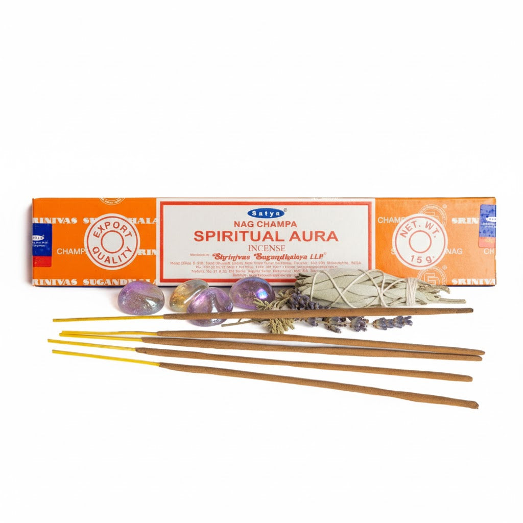Spiritual Aura - Satya Räucherstäbchen 15g
