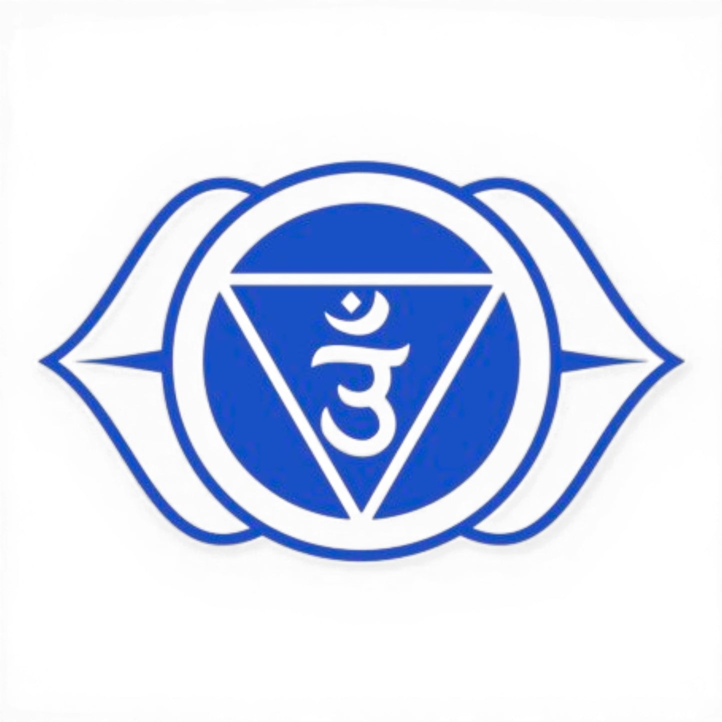 Dunkelblaues Stirnchakra Symbol Ajna (Drittes Auge) – Himalaya Vibes Bern, Tibet Laden & Online Shop Schweiz