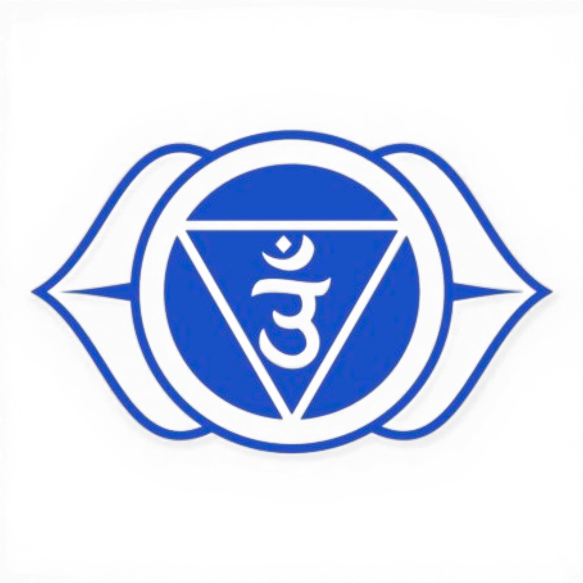Dunkelblaues Stirnchakra Symbol Ajna (Drittes Auge) – Himalaya Vibes Bern, Tibet Laden & Online Shop Schweiz