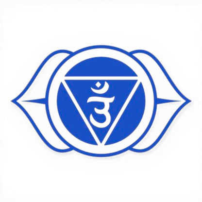 Dunkelblaues Stirnchakra Symbol Ajna (Drittes Auge) – Himalaya Vibes Bern, Tibet Laden & Online Shop Schweiz