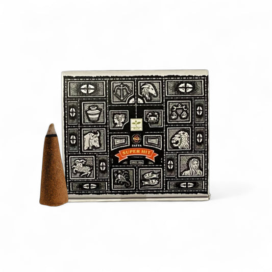 Räucherkegel Satya Super Hit – 12er Pack