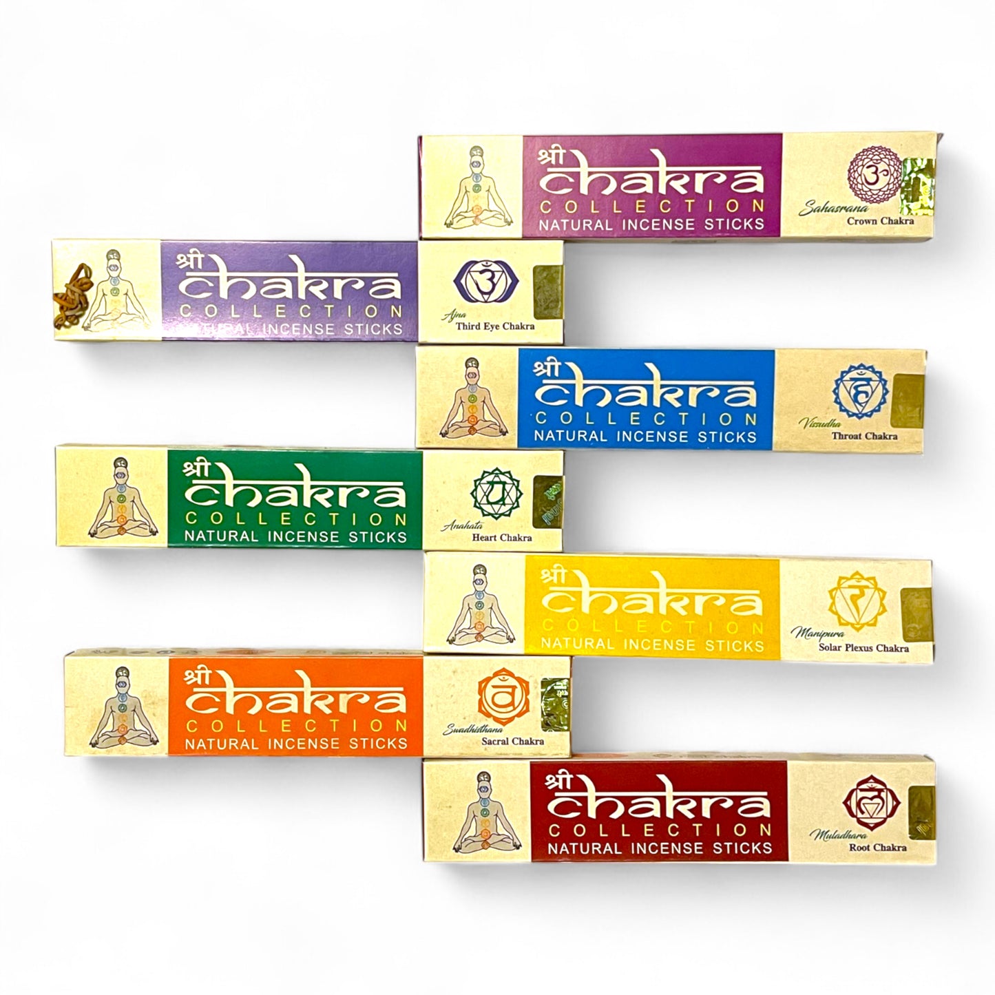 Chakra Collection – Natural Incense Sticks