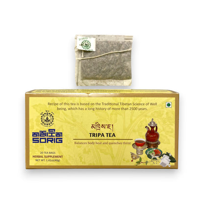 Sorig Tripa Tea – Tibetischer Kräutertee (20 Teebeutel)