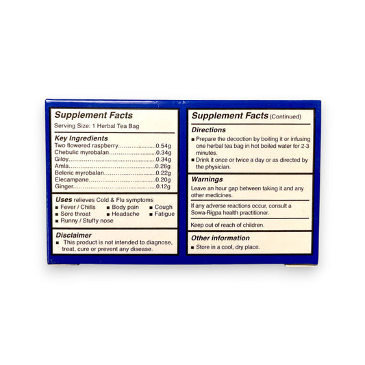 Sorig Trulthang – Tibetischer Heiltee bei Erkältung & Grippe (10 Teebeutel)
