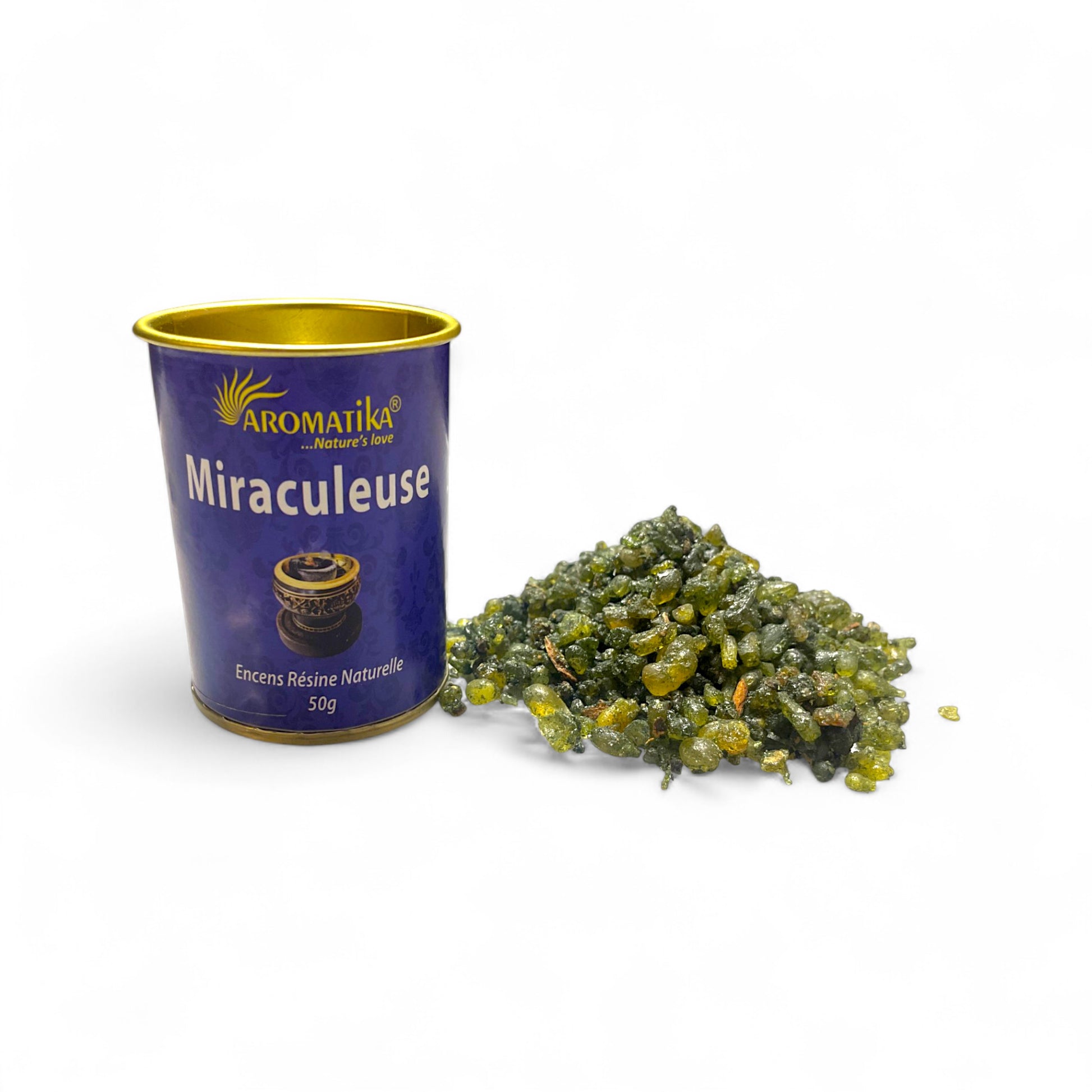 Miraculeuse Naturbelassenes Räucherharz 50g (Aromatika)