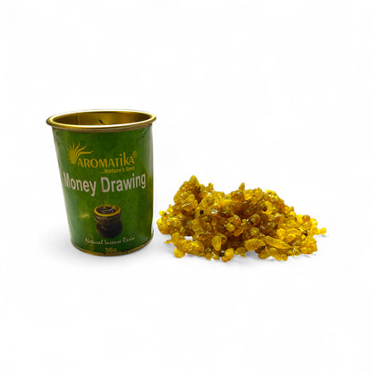 Money Drawing Naturbelassenes Räucherharz 50g (Aromatika)