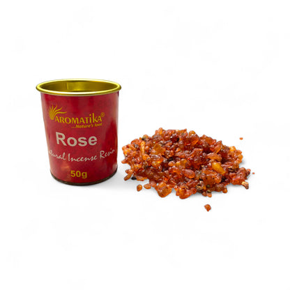 Rose Naturbelassenes Räucherharz 50g (Aromatika)