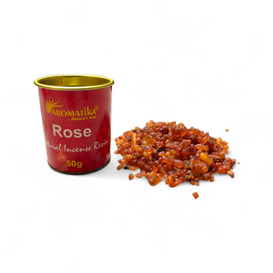 Rose Naturbelassenes Räucherharz 50g (Aromatika)