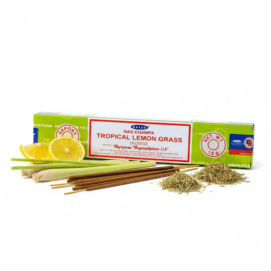 Tropical Lemon Grass - Satya Räucherstäbchen 15g