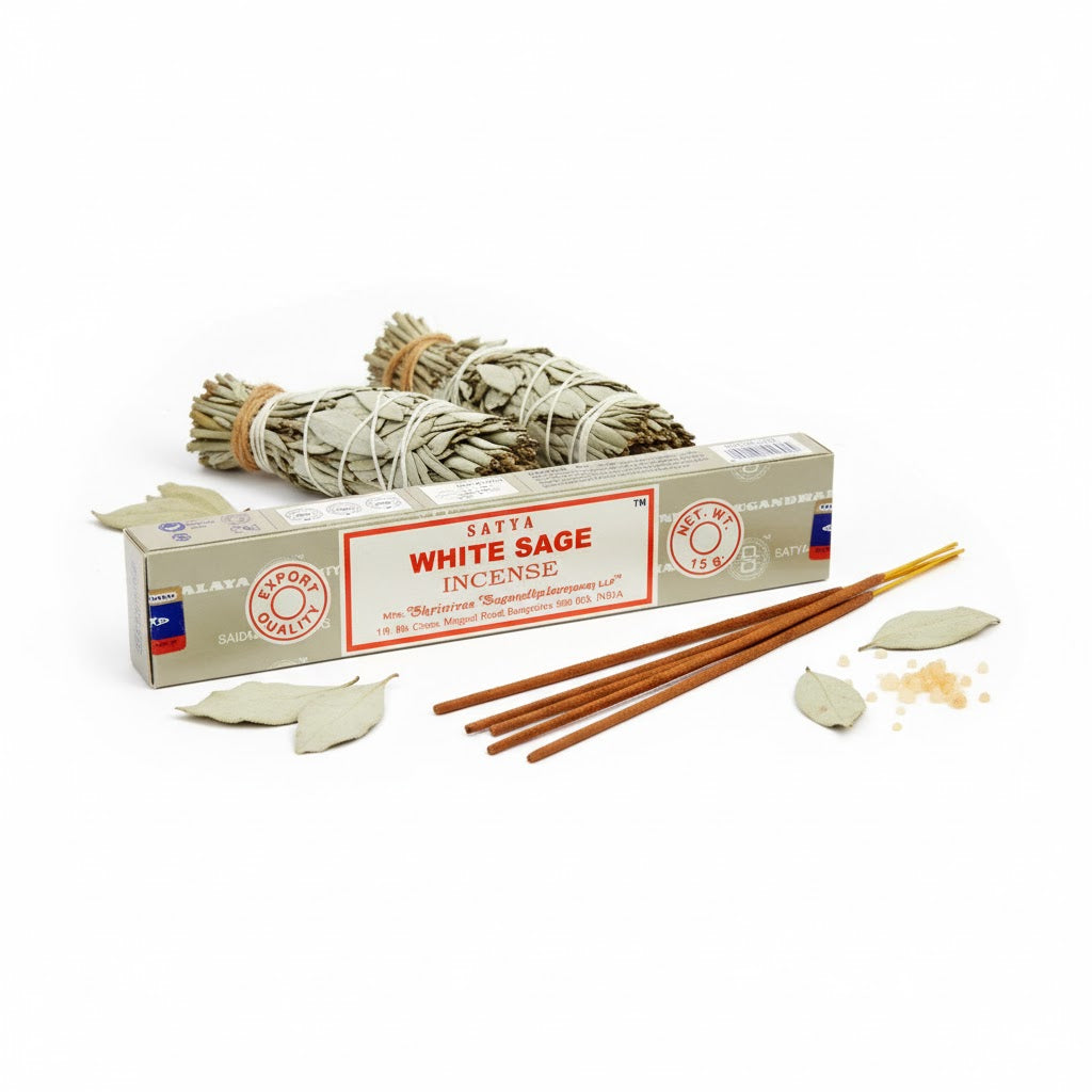 White Sage - Satya Räucherstäbchen 15g